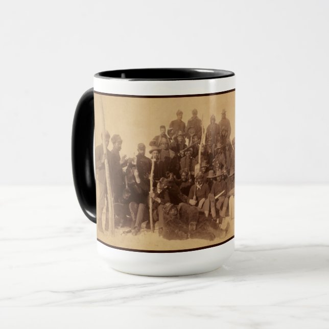 Mug Les guerriers du buffle : la cavalerie noire améri (Devant gauche)
