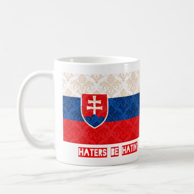 Mug Les haineux soient hatin Slovaquie (Gauche)
