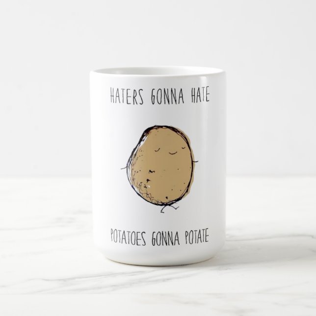 Mug Les Haïtiens Vont Haïr Les Pommes De Terre Vont Po (Centre)
