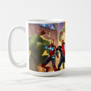 Mug "Les héros galactiques combattent le verre de thé"