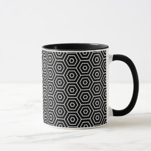 Mug Les hexagones donnent au motif géométrique