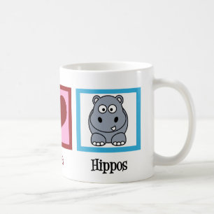 Mug Les hippopotames de paix