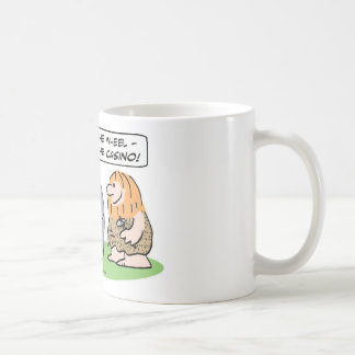 Mug Les hommes des cavernes inventent la roue, puis