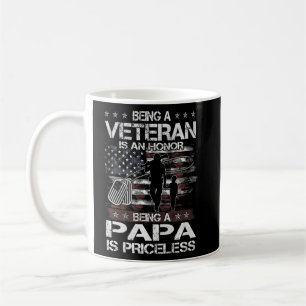 Mug Les Hommes Être Un Vétéran Est Un Honneur Papa Est