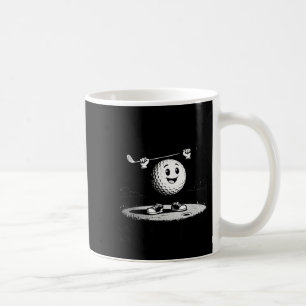 Mug Les hommes jouent au golf Quatre-vingts ans Annive