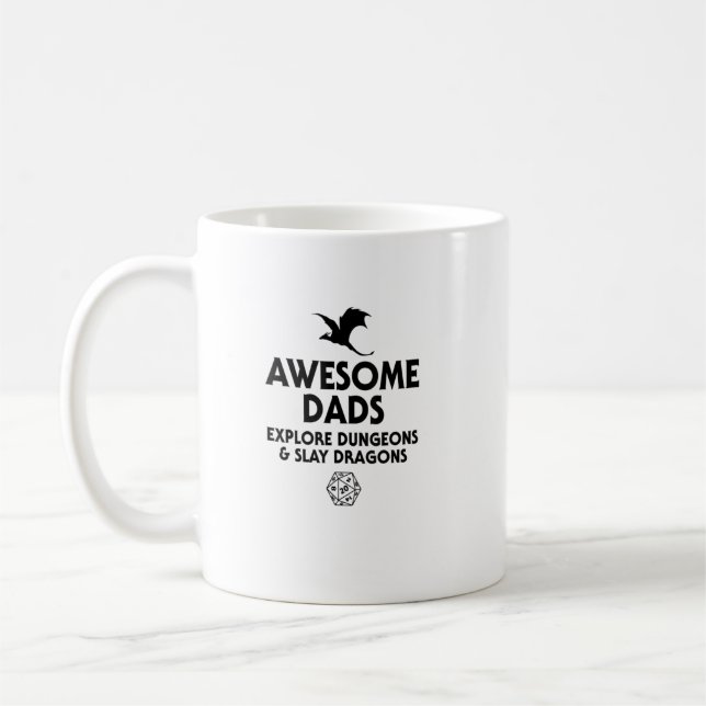 Mug Les Hommes Les Adolescents Explorent Les Donjons E (Gauche)
