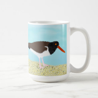 Mug Les huîtres américaines sur la plage