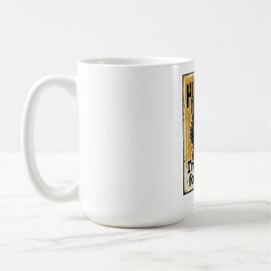 Mug Les humains ? Conception d'amant de chat noir