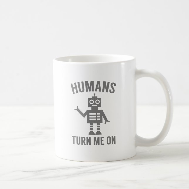 Mug Les humains m'excitent (Droite)