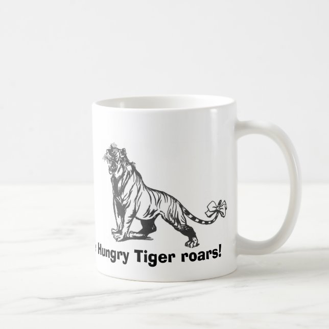Mug Les hurlements affamés de tigre ! (Droite)