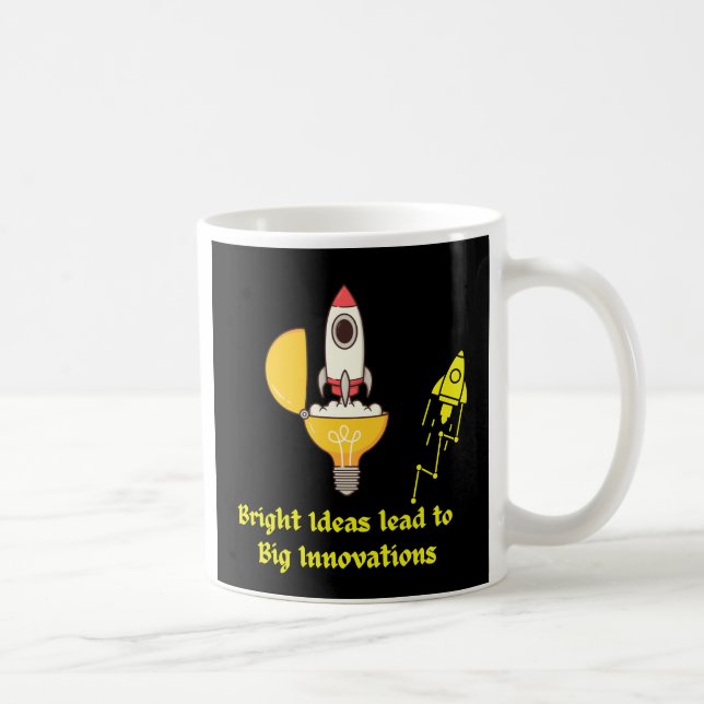 Mug Les idées lumineuses mènent à de grandes innovatio (Droite)