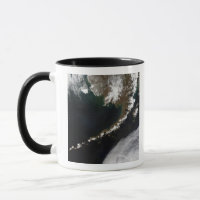 Les îles Aléoutiennes et la péninsule d'Alaska