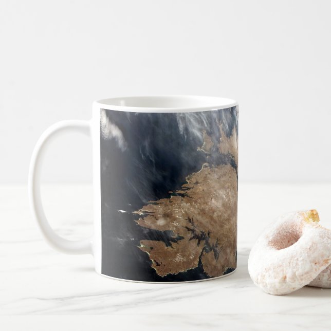 Mug Les îles Falkland (îles Malvinas). (Avec donut)