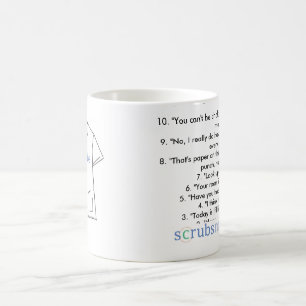 Mug Les infirmières de choses du principal 10 disent