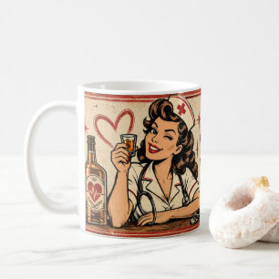 Mug Les infirmières ont également besoin de shots Vint