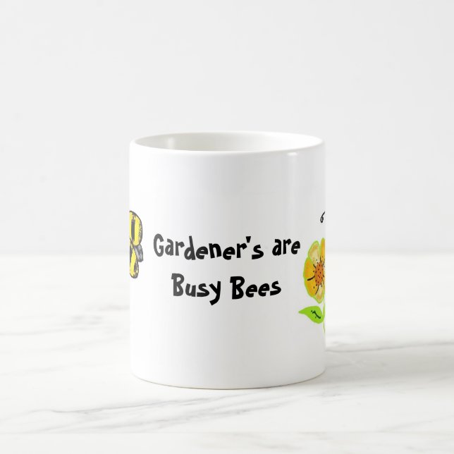Mug Les jardiniers sont des abeilles occupées (Centre)