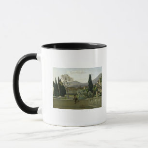 Mug Les jardins du d'Este de villa, Tivoli, 1843
