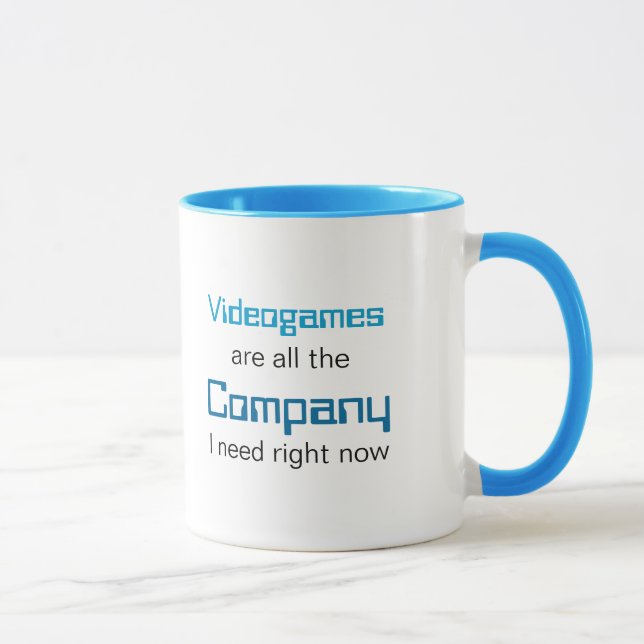 Mug Les jeux vidéo sont la société (Droite)