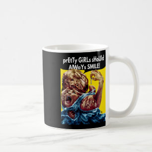 Mug Les jolies filles devraient toujours sourire ! Aut