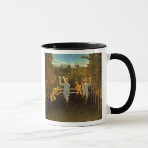 Mug Les joueurs de football, 1908 (huile sur la toile)