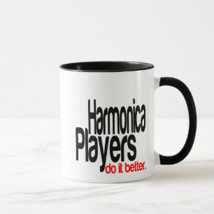 Mug Les Joueurs D'Harmonica Font Mieux La Blague