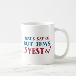 Mug Les juifs investissent - l'humour juif de finances
