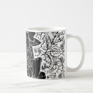 Mug Les ketmies romantiques conçoivent en fonction du