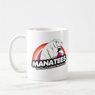 Mug Les lamantins sont juste des sirènes lesbiennes