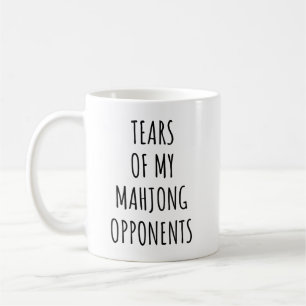 Mug Les Larmes De Mes Adversaires De Mahjong Amoureux 