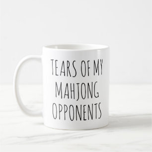 Mug Les larmes de mes adversaires du Mahjong