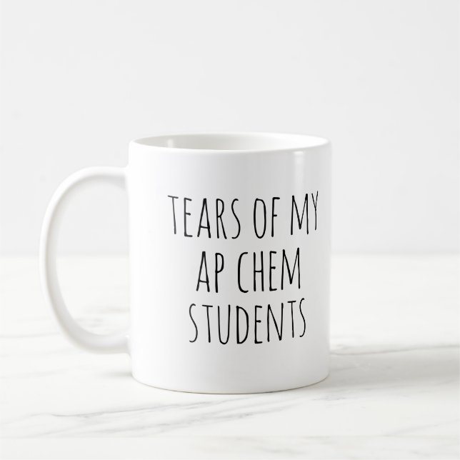 Mug Les larmes de mes étudiants Drôle Appréciation de  (Gauche)