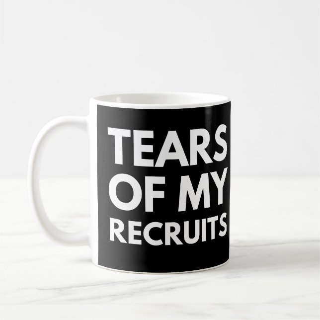 Mug Les larmes de mes recruteurs Drôle Recruteur (Gauche)
