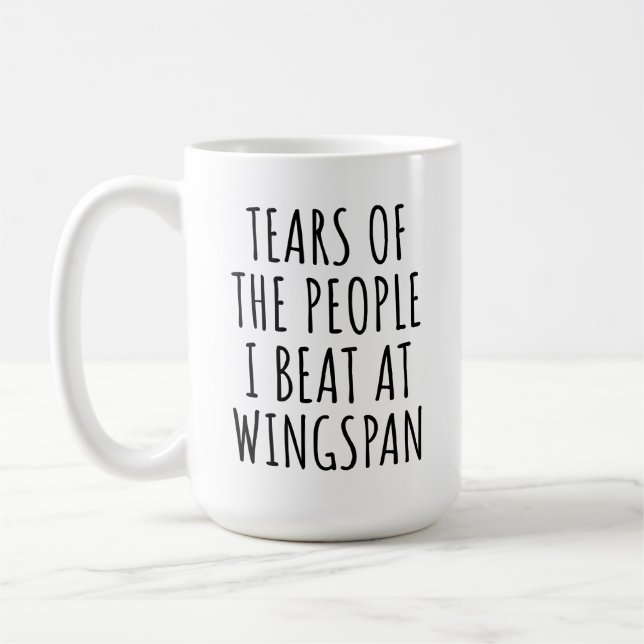 Mug Les larmes des gens que j'ai battus à Wingspan (Gauche)