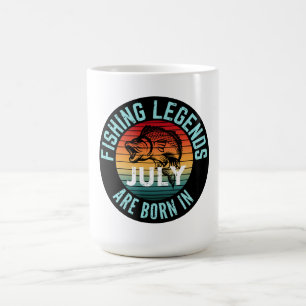 MUG LES LÉGENDES DE PÊCHE NÉCESSITENT EN JUILLET