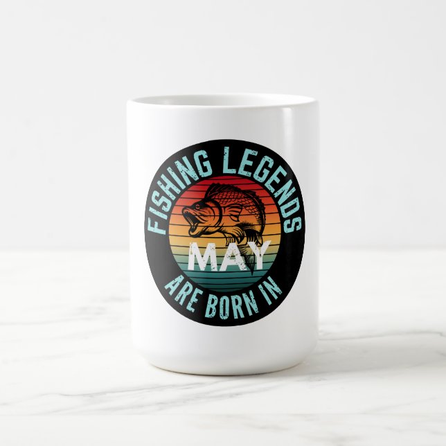 MUG LES LÉGENDES DE PÊCHE NÉES EN MAI (Centre)