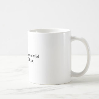 Mug Les libéraux sont si large d'esprit leurs cerveaux