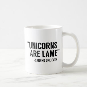 Mug Les licornes sont responsables