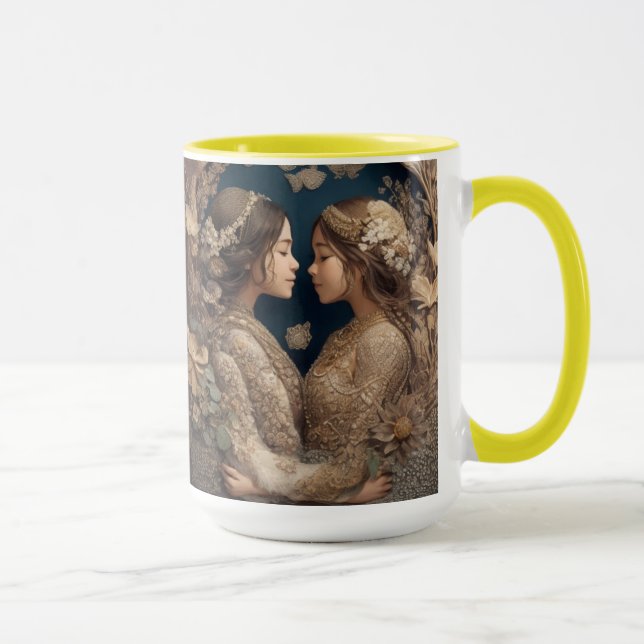 Mug Les liens inséparables : l'art célèbre les meilleu (Droite)