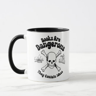 Mug Les livres sont dangereux