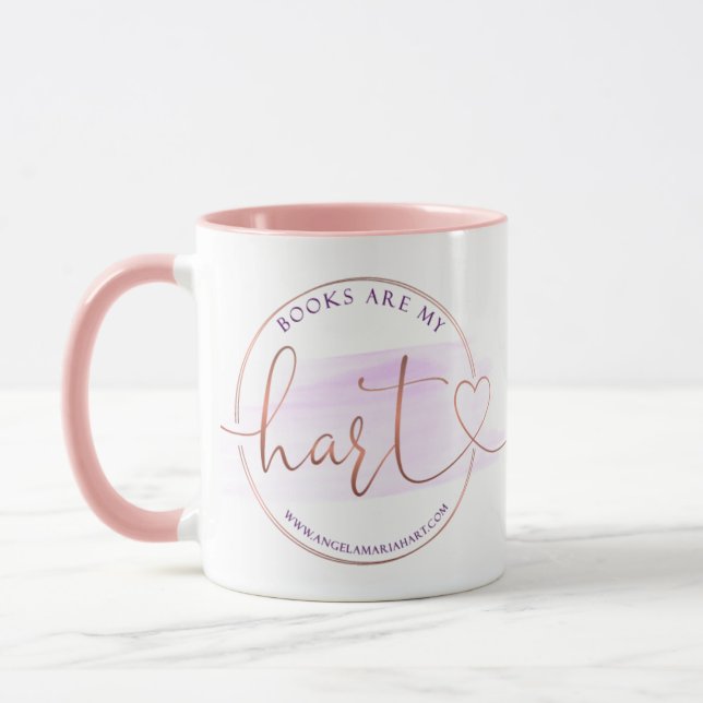 Mug Les livres sont mon coeur (Gauche)