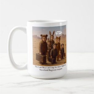 Mug Les Lost Boys arrivant pour leur vol