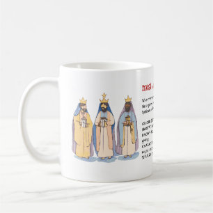 Mug Les Mages, trois sages hommes Epiphanie Cadeau, Ch