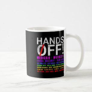 Mug Les Mains De La Manifestation Résistent Protéger L