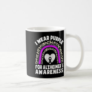 Mug Les malades d'Alzheimer portent du violet pour la 