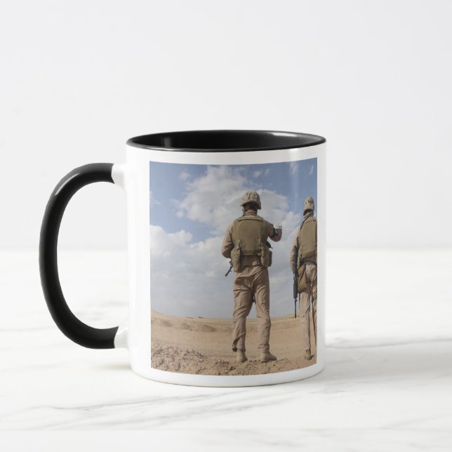 Mug Les marines cherchent l'horizon de l'activité insu (Gauche)
