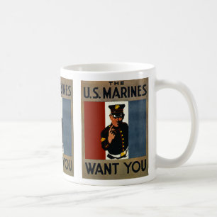 Mug Les marines des USA vous veulent