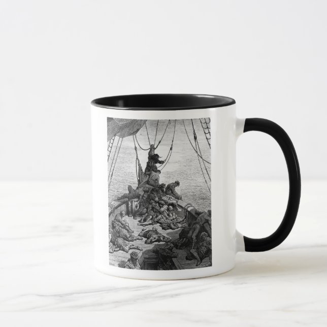 Mug Les marins accalminés et tourmentés par soif (Droite)