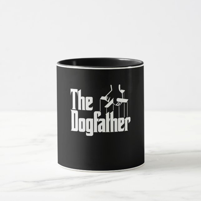 Mug Les marionnettes d'os de père chien (Centre)