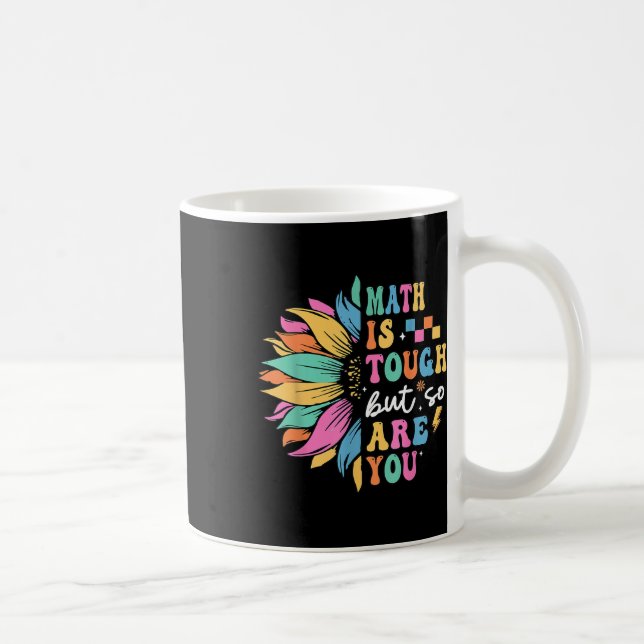 Mug Les maths sont dures mais vous aussi Retour au mat (Droite)
