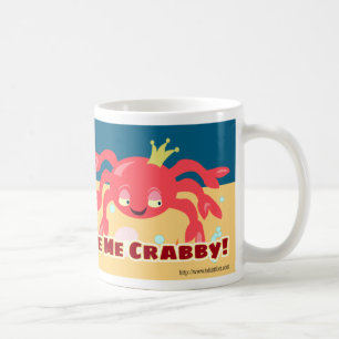 Mug Les Matins Me Rendent Crabby Mignonne Art Amusant